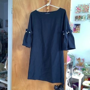BANANA REPUBLIC Pearl Detail Dress!